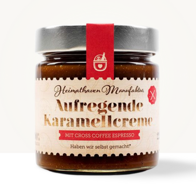 Aufregende Karamellcreme mit Cross Coffee Espresso