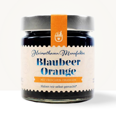 Blaubeer Orange Fruchtaufstrich