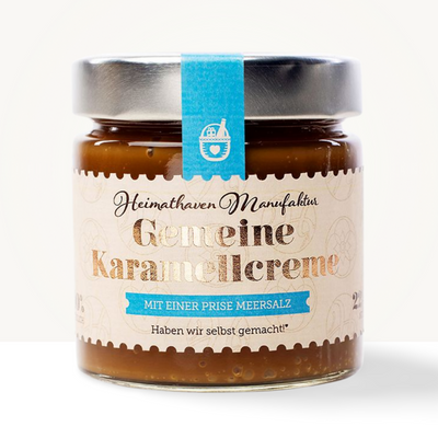 Gemeine Karamellcreme mit Meersalz